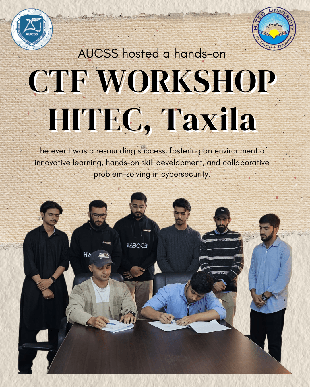 CTF Workshop at HITEC Taxila