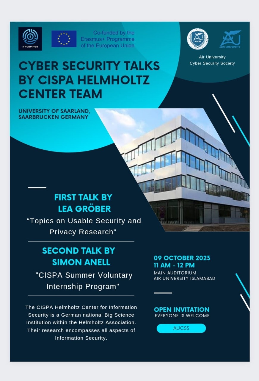 CISPA Cyber Security Talks
