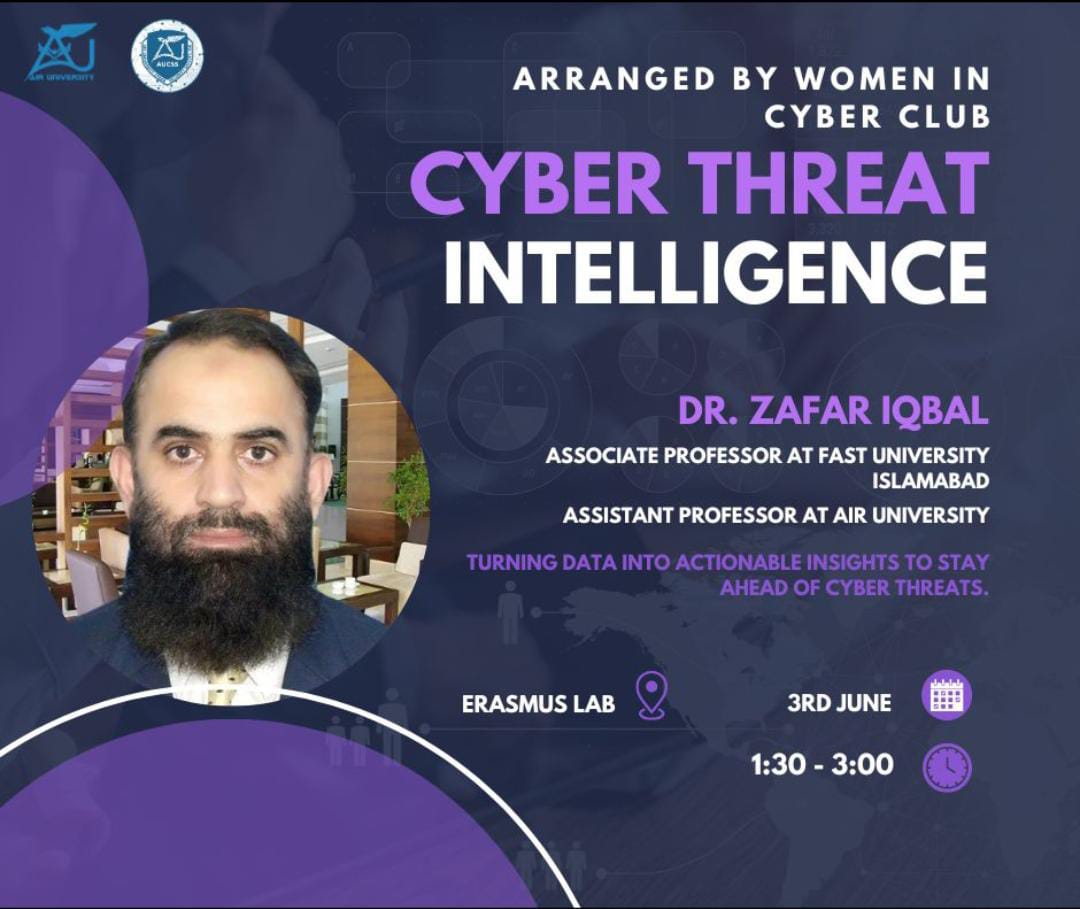 CTI Workshop by Dr. Zafar Iqbal