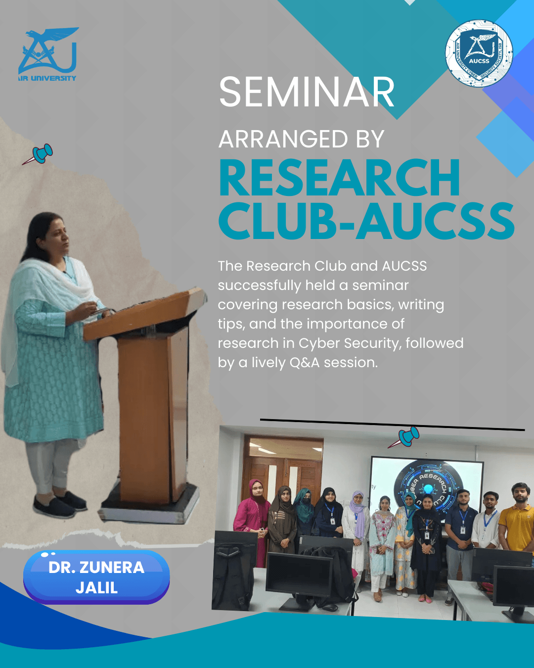 Dr. Zunera Research Seminar