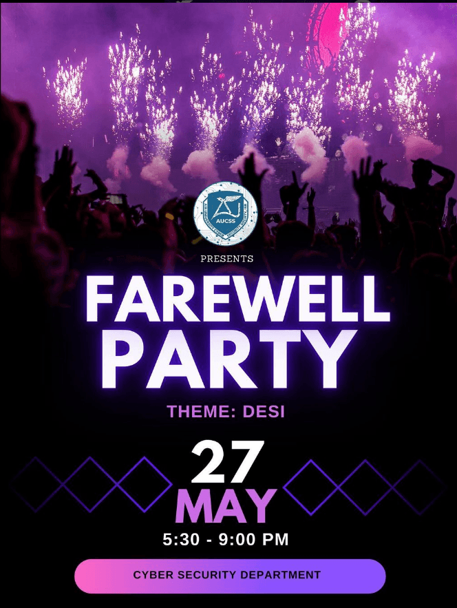 Batch 2018 Farewell Party