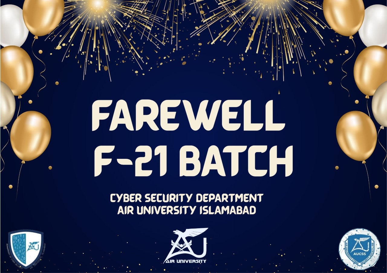 Farewell of F21 Batch