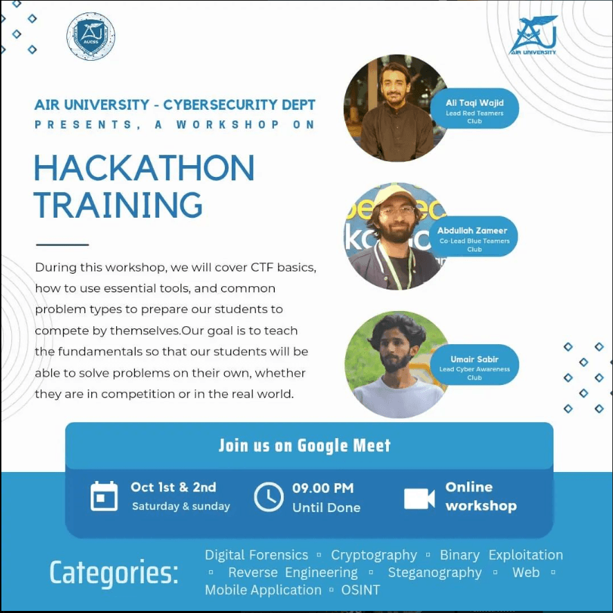 Hackathon Training