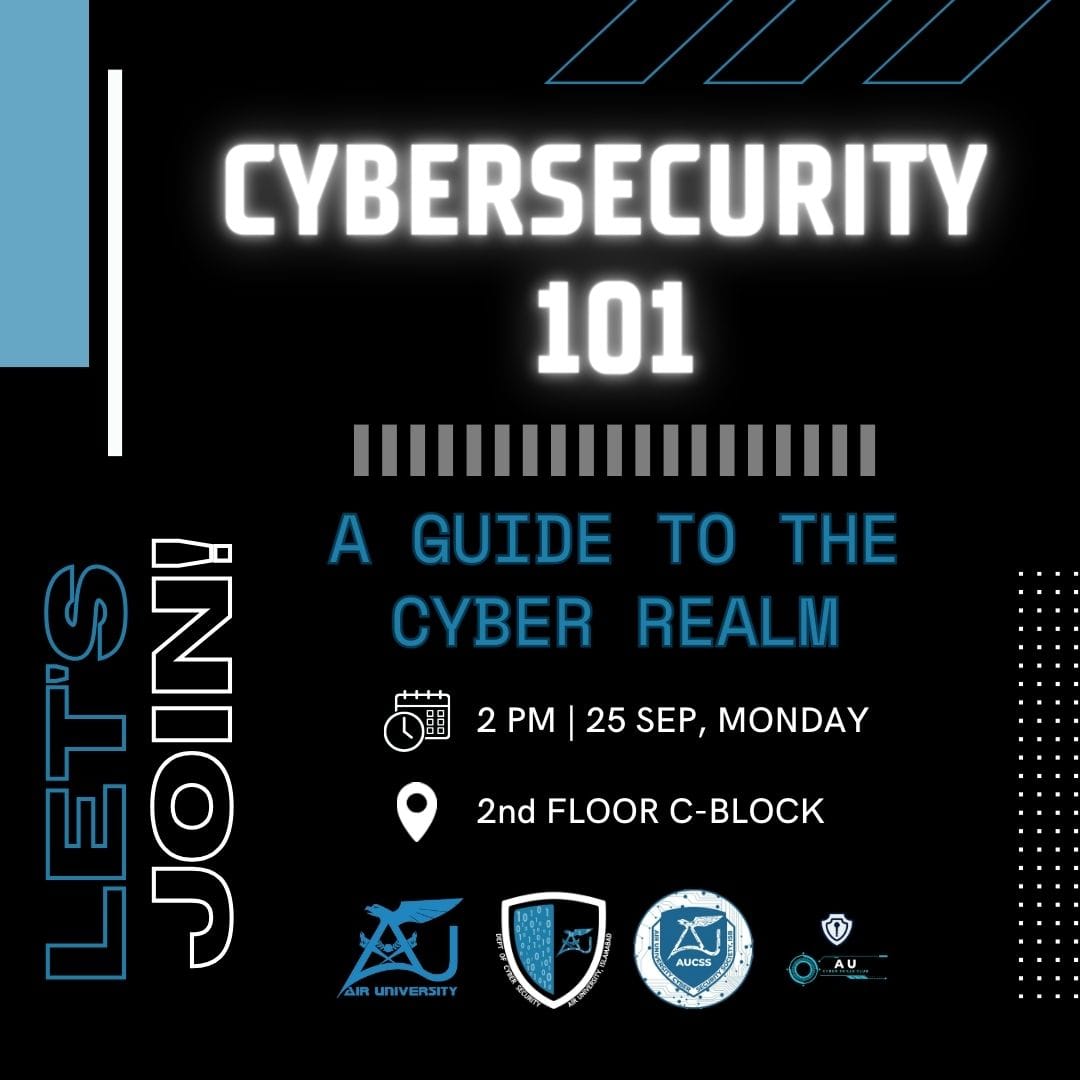 Cybersecurity 101 Introductory Session