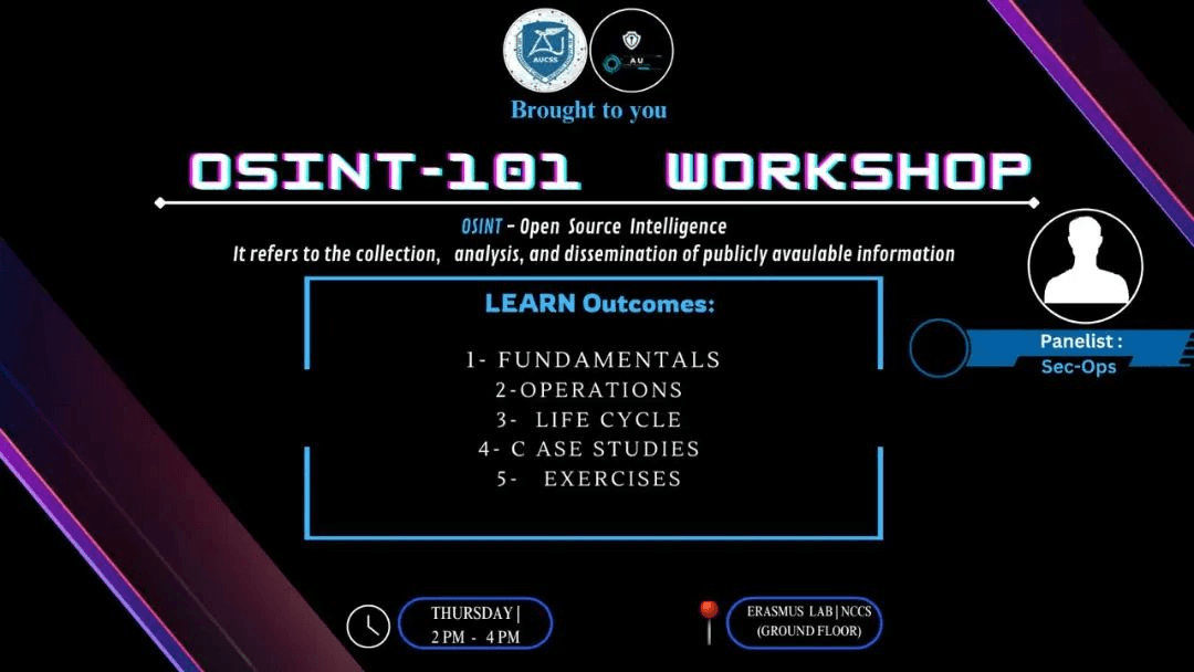OSINT-101 Workshop