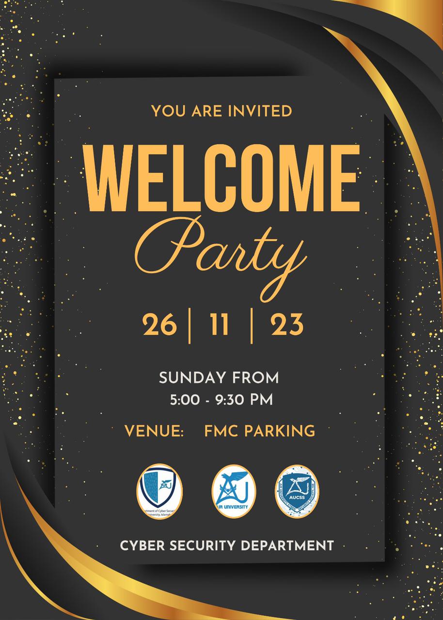 Batch 2023 Welcome Party