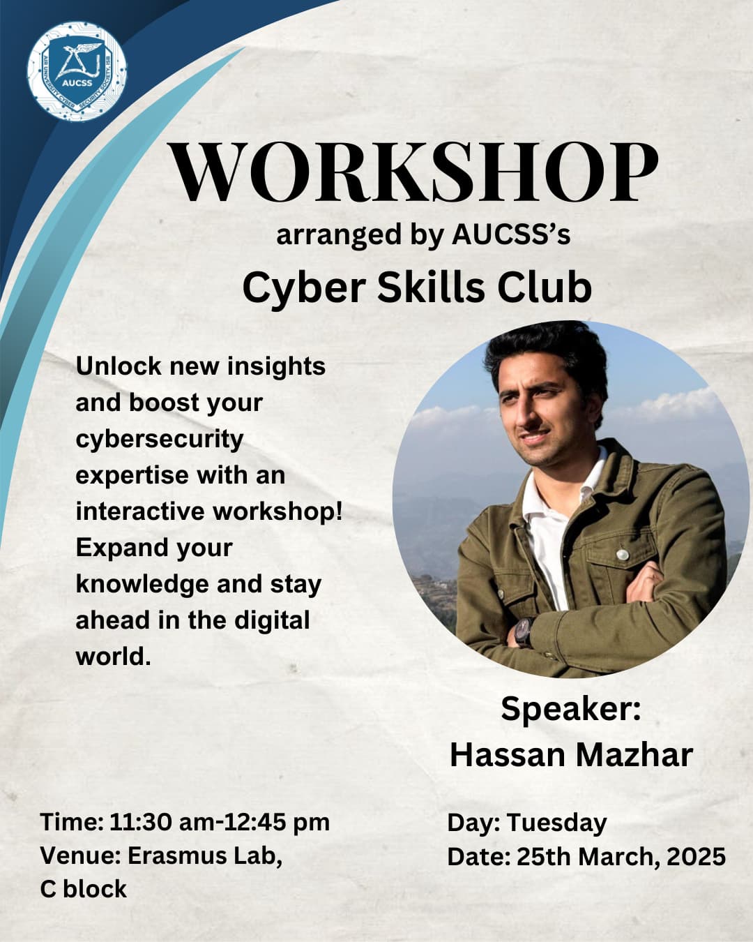 Workshop by Hasan Mazhar
